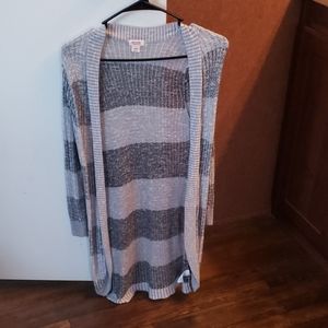 Womens long sleeve cardigan sweater